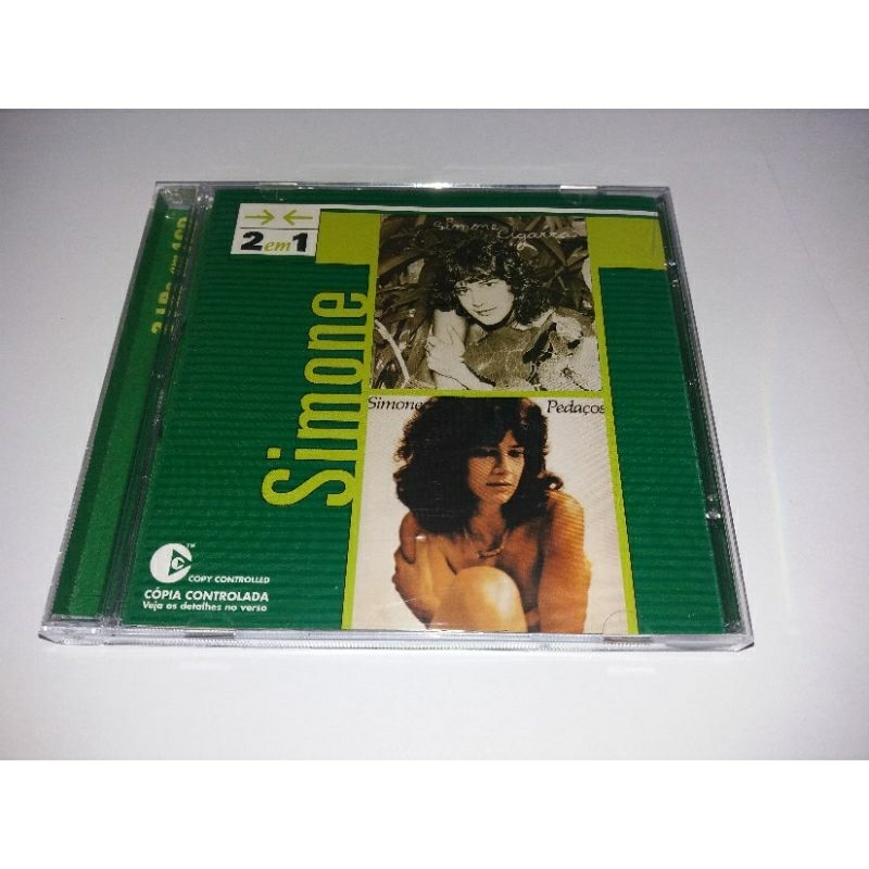 Cd - Simone - 2 Em 1 : Cigarra (1978) + Pedacos (1979)