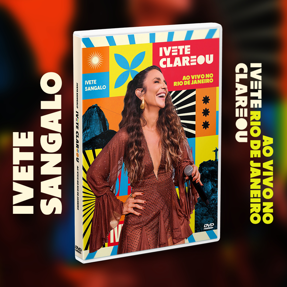 DVD Ivete Sangalo - Ivete Clareou (2025) (Autorado)