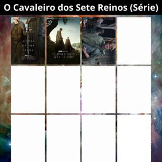 Placa Decorativa MDF (14x20cm ou 20x28cm) O Cavaleiro dos Sete Reinos (Série) - Quadro Parede & Decoração em Oferta na Shopee