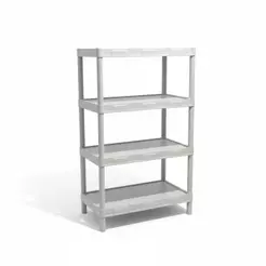 Estante Flexa Branca 4 Prateleiras - 454