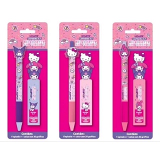 10575 - Lapiseiras Hello Kitty e sua turma+ Tubo grafite Kuromi e My melody em Oferta na Shopee