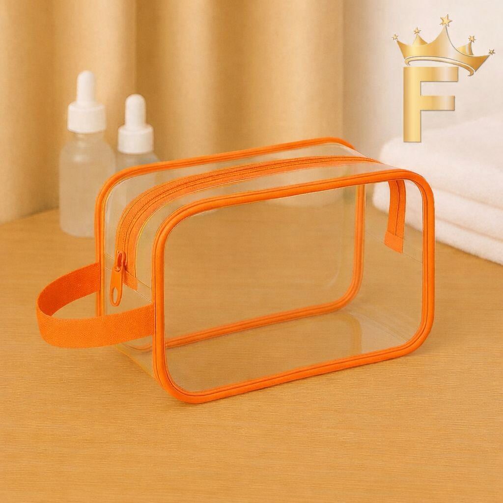 Nécessaire Transparente Organizador Em Plástico Para Enfermagem Maquiagem Escola Academia em Oferta na Shopee