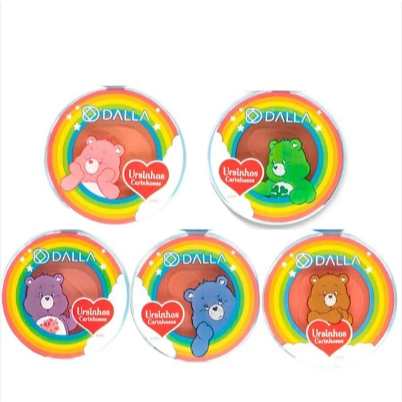 Dalla Blush Compacto Facial Ursinhos Carinhosos Terra do Carinho