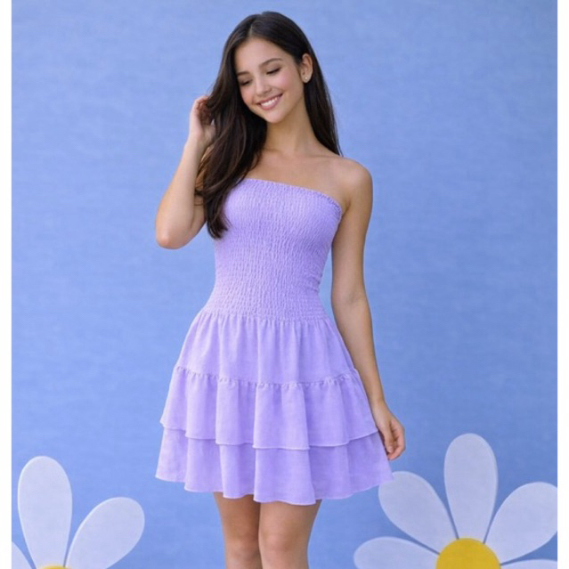 Vestido Infantil Juvenil Tomara Que caia Sem Alça Lastex Elastico Criança em Oferta na Shopee