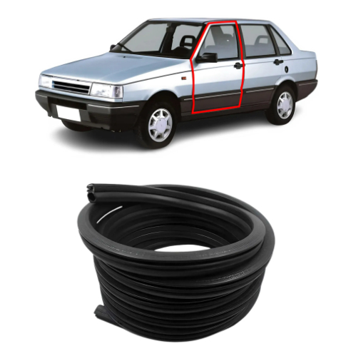 Borracha de Porta Fiat Prêmio 1984 a 1996 – Versões 2 e 4 Portas – Unidade