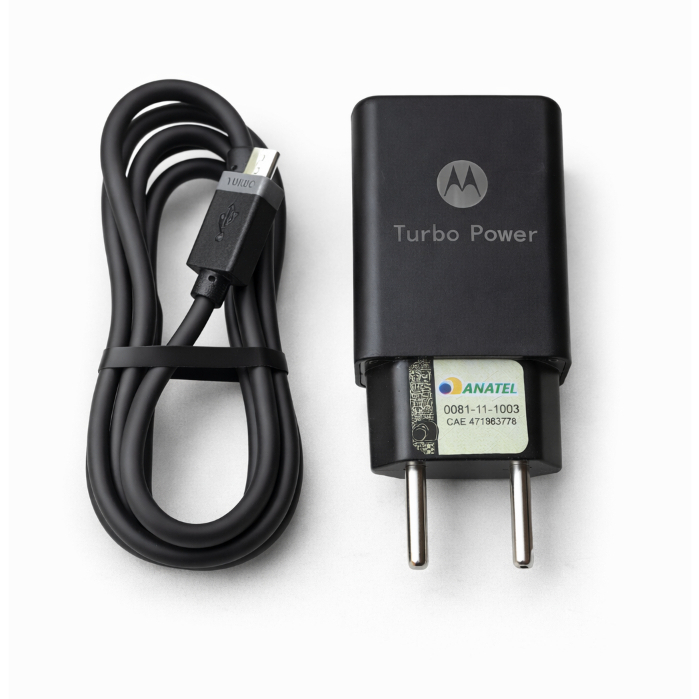 Carregador Motorola Turbo Power com Cabo USB