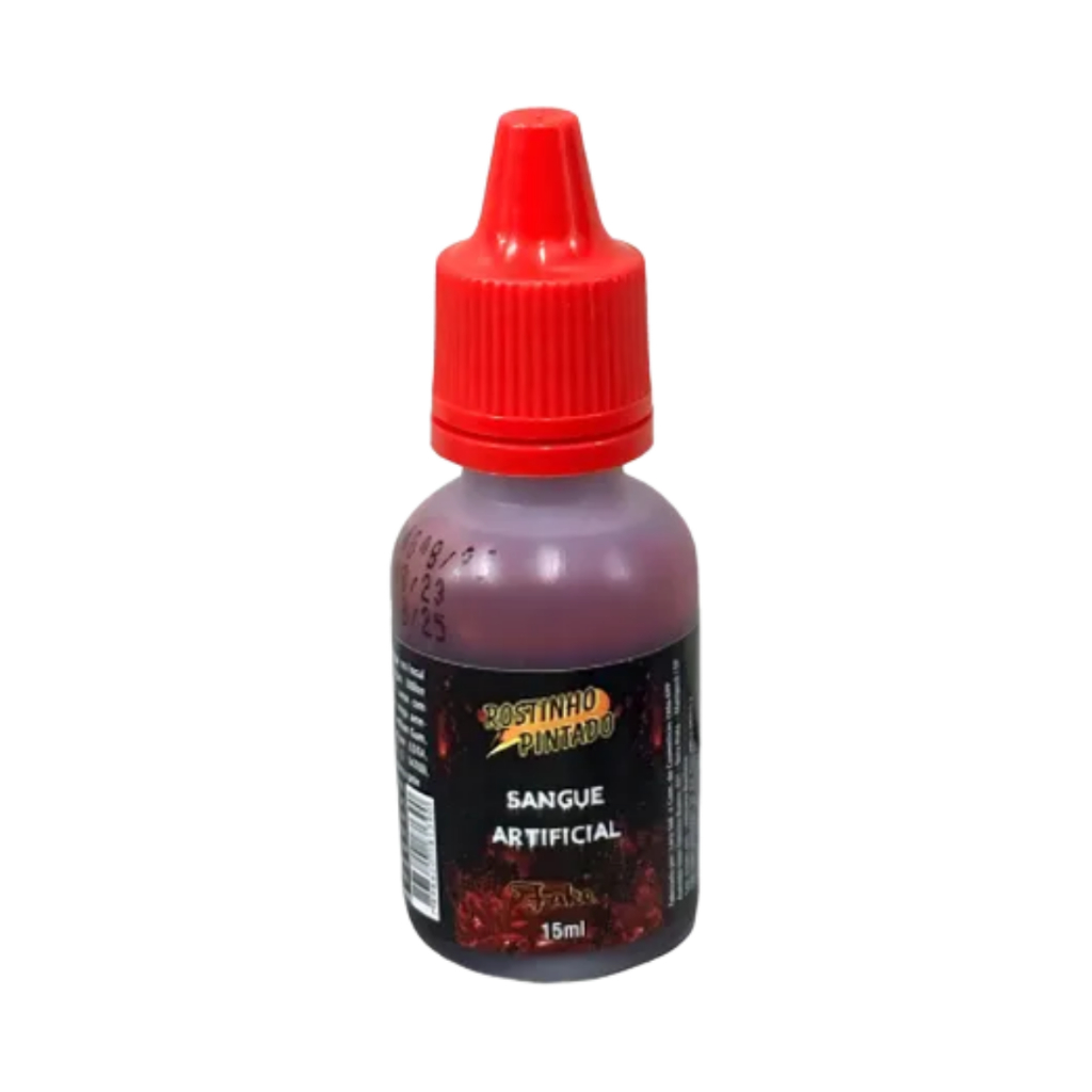 Sangue Falso Artificial Para Maquiagem Artística 15ML - Rostinho Pintado em Oferta na Shopee