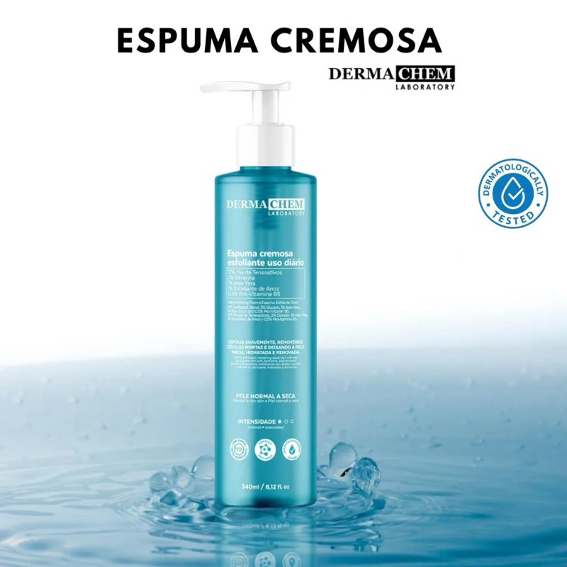 Sabonete Espuma Cremosa de Limpeza Uso Diário Facial DERMACHEM