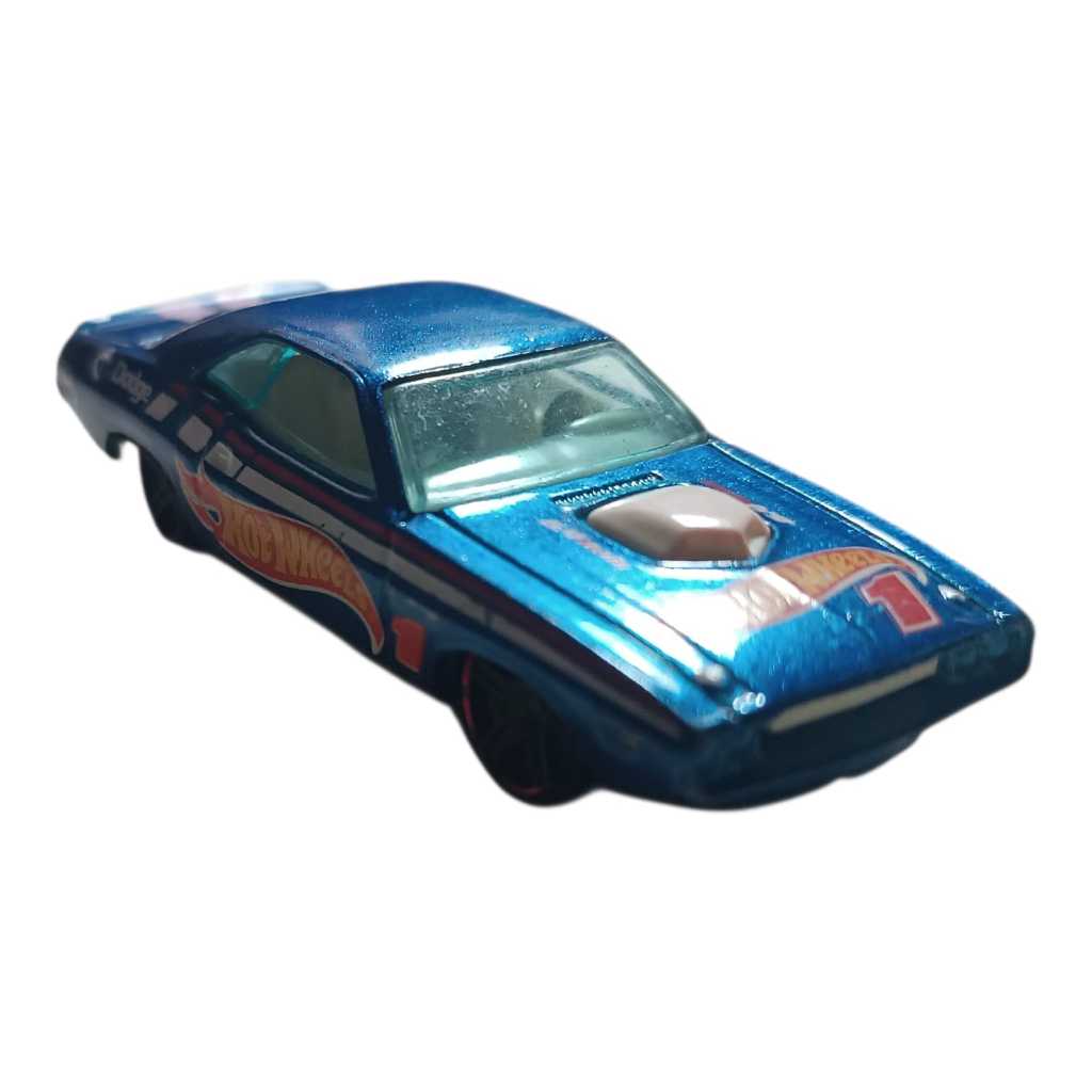 Hot Wheels Racing 70 Dodge Hemi Challenger Hotwheels Dodge Azul (Usado)