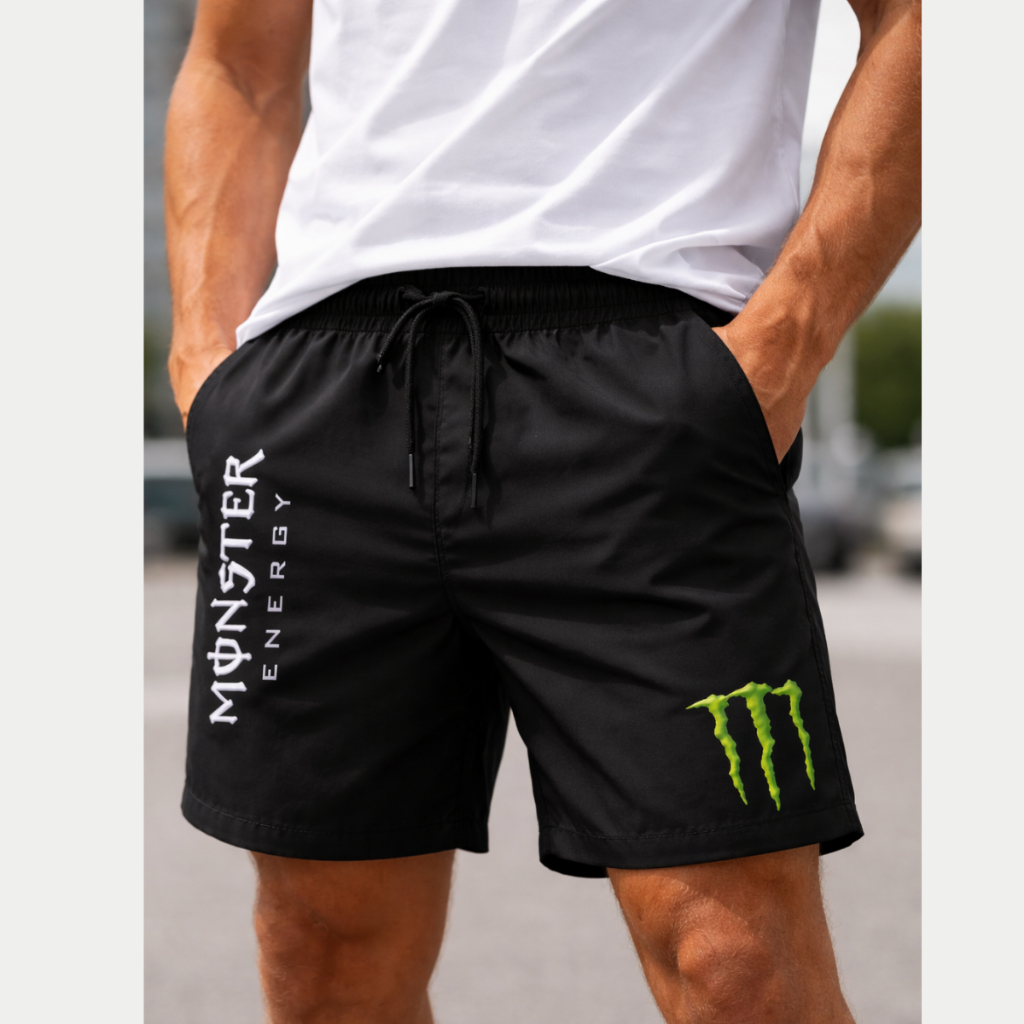 Bermuda Tactel Masculina  Energy Estilo Esportivo com Bolso – Leve e Confortável em Oferta na Shopee