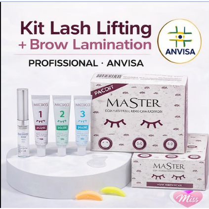 Kit Vermonth Master Pocket Lash Lifting e Brow Lamination Profissional ANVISA em Oferta na Shopee