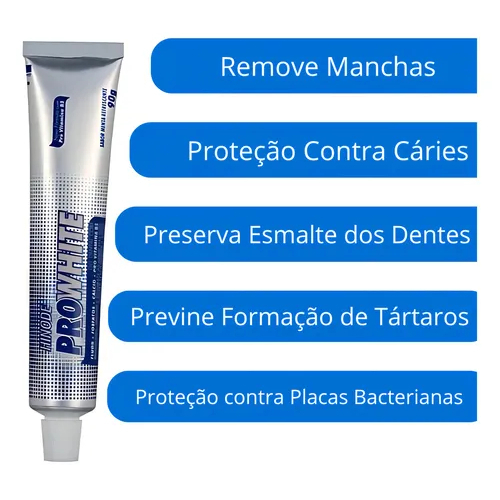 Gel Dental  Pro White 90g + Frete Gratis