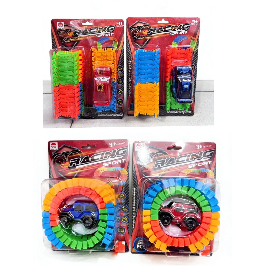 Internet celebridade mutável luminoso pista carro montagem brinquedo massa trem elétrico carro menino e menina quebra-ca