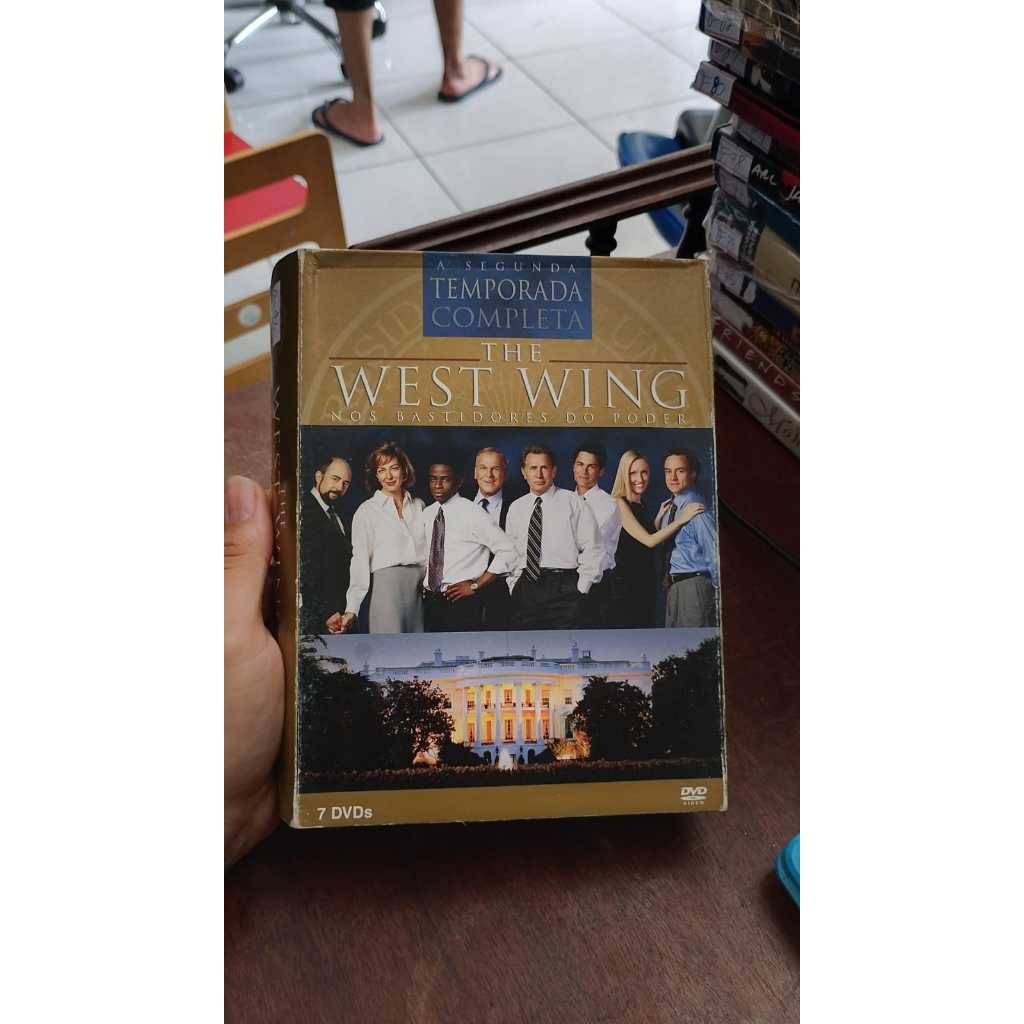 DVD BOX a segunda temporada completa the west wing nos batidores do poder. F93
