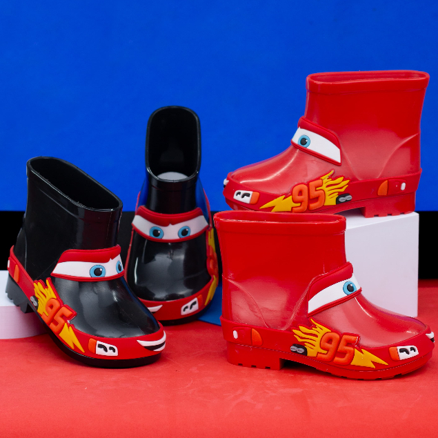 Bota Galocha Infantil Meninos Masculino Criança Leve Confortável Impermeável em Oferta na Shopee