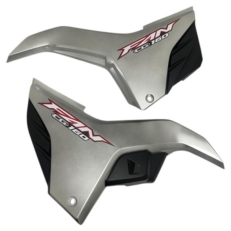 TAMPA LATERAL CG FAN 160 2018 ATÉ 2024 PRATA FORCE em Oferta na Shopee