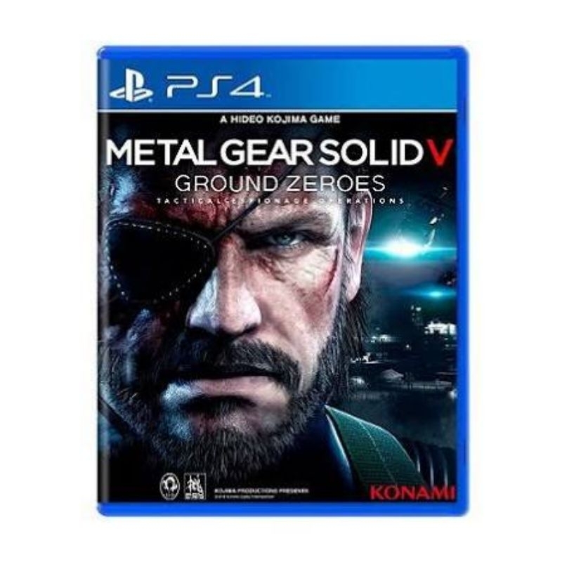 Metal Gear Solid V Ground Zeores Ps4 Midia Fisica original