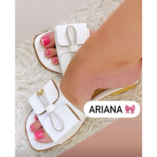 Rasteirinha Lacinho Strass em Oferta na Shopee