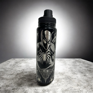 Garrafa Térmica Personalizada 800ml Homem-Aranha com Nome | Presente Criativo | Gravação a Laser em Oferta na Shopee