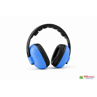 Abafador de ruído infantil confortável e ajustável, ideal para estudo, viagens e ambientes com barulho. em Oferta na Shopee