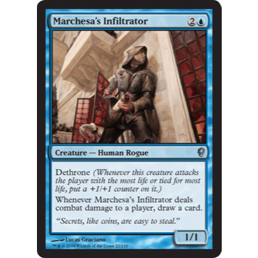 Marchesa's Infiltrator (Ladino) - Magic The Gathering
