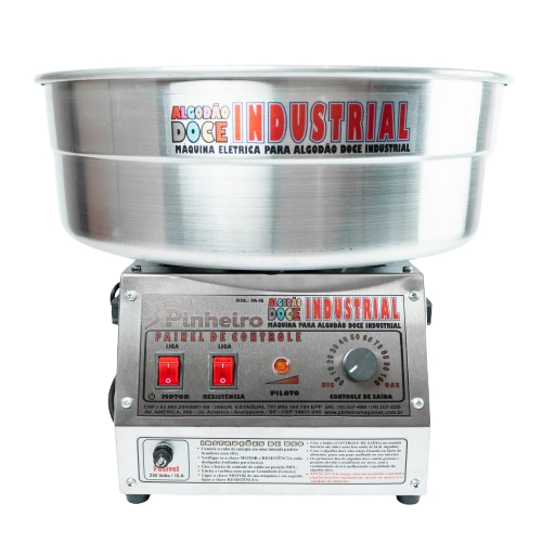 Máquina Para Algodão Doce Industrial (mostruário) Kit Grátis em Oferta na Shopee