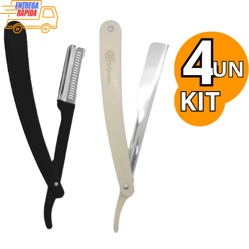 Navalhete Branco e Preto | Prático, Resistente e Versátil