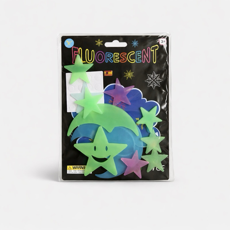 Adesivos Fluorescentes Neon Brilham no Escuro Decorativos Artesanato em Oferta na Shopee