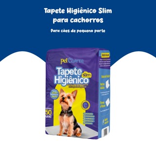 Tapete Higiênico PetCharm Slim - 50x60cm - Para Cachorros - 10, 15, 20 e 30 unidades em Oferta na Shopee