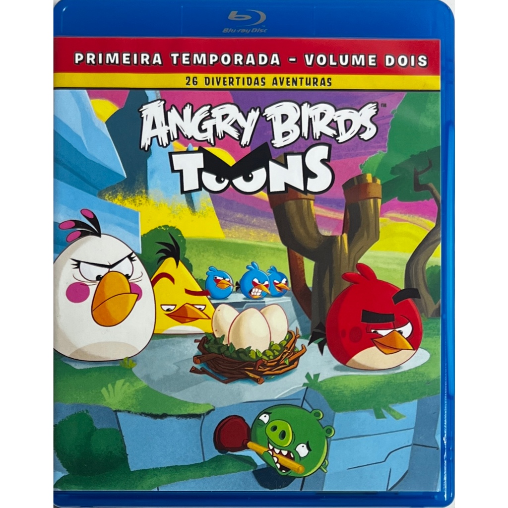 Angry Birds Toons – 1° Temporada – Volume 1 e 2 - Blu-ray Original Novo