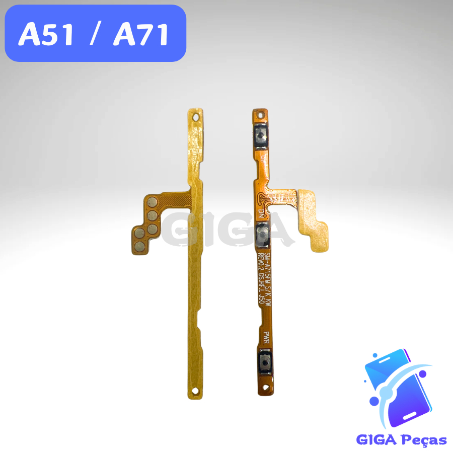 Flex Botão Power e Volume Compativel para A51 / A71 em Oferta na Shopee