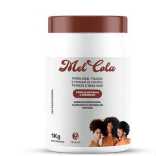 MEL COLA TRIHAIR - CACHOS ORGÂNICOS em Oferta na Shopee