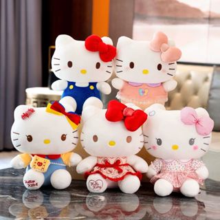 Pelúcia Hello Kitty 30cm/35cm/50cm – Fofa, Antialérgica e Perfeita para Presente em Oferta na Shopee