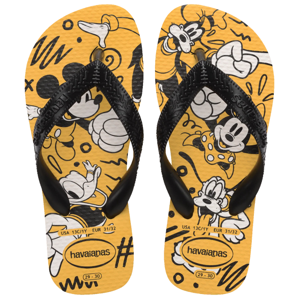 Chinelo Havaianas Infantil Disney Mickey Criança Menino