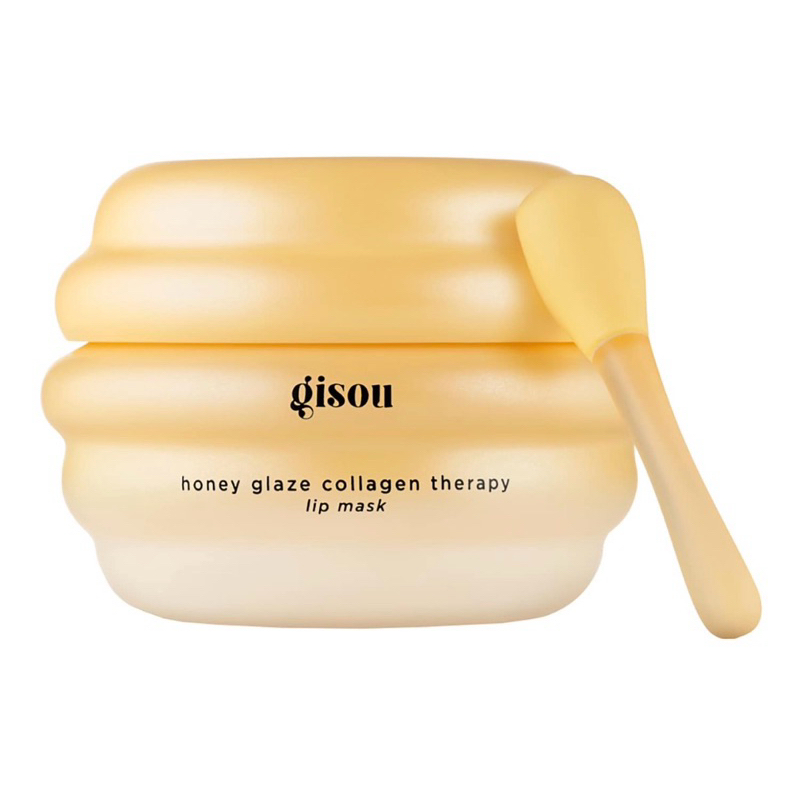 NOVO! Honey Glaze Collagen Therapy Máscara Labial Gisou Lipbalm Hidratante com Mel ORIGINAL + brinde