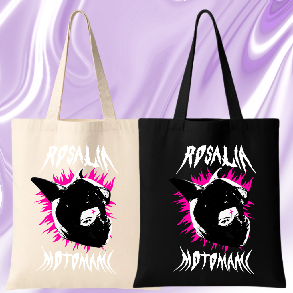 Ecobag Rosalia Motomami || Algodão Preta ou Cru