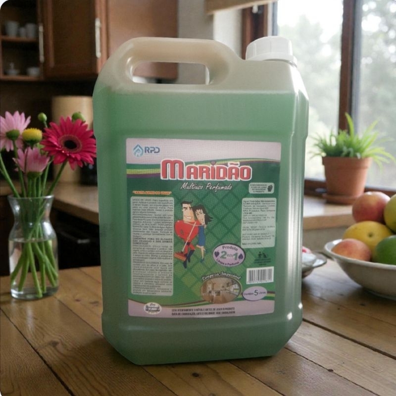 Maridão Limpador Multiuso Perfumado Concentrado 5L - RPD em Oferta na Shopee