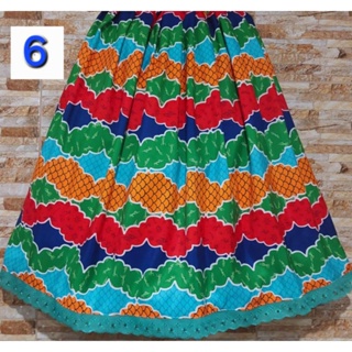 Saia umbanda e candomblé estampada 43 em Oferta na Shopee