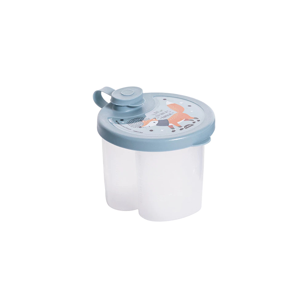 Pote Dosador de Leite em Pó e Fórmula com 3 Compartimentos 300ml Menino Bichinhos - Plasútil - 9310