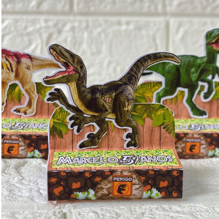 Porta Bis Duplo Dinossauro Jurassi c/ ENVIO RAPIDO em Oferta na Shopee