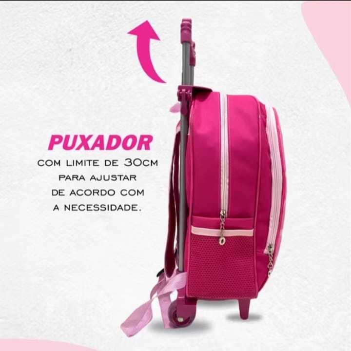 KIT MOCHILAS HUNTRIX GUERREIRAS DO KPOP LANCHEIRA + ESTOJO - VOLTA AS AULAS em Oferta na Shopee