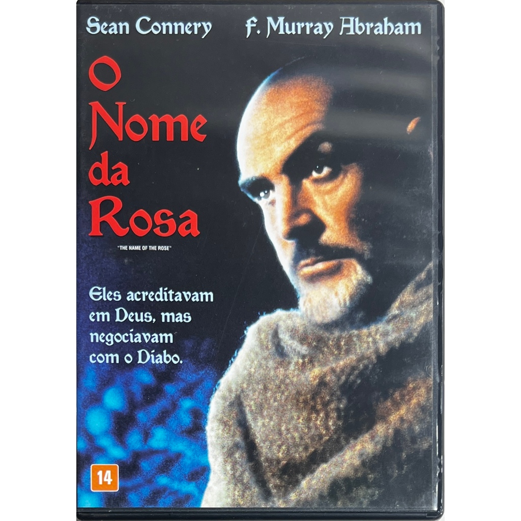 DVD - O Nome da Rosa - Sean Connery - Original