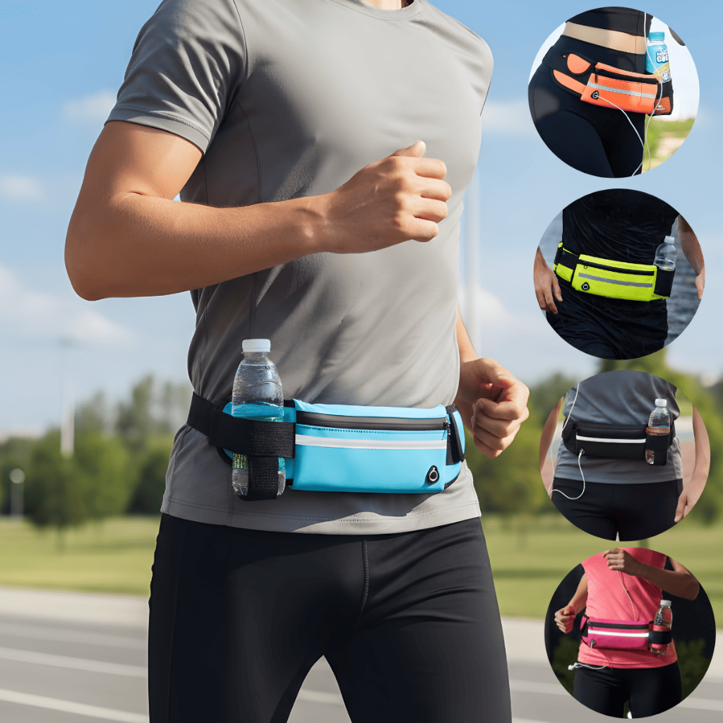 Pochete De Corrida Esportiva Academia Treino Impermeavel Porta Celular e Agua Caminhada