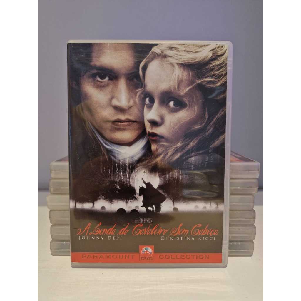 A LENDA DO CAVALEIRO SEM CABEÇA - Johnny Depp Christina Ricci - DVD - Original