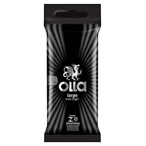 Camisinha Olla Large com 6 unidades em Oferta na Shopee