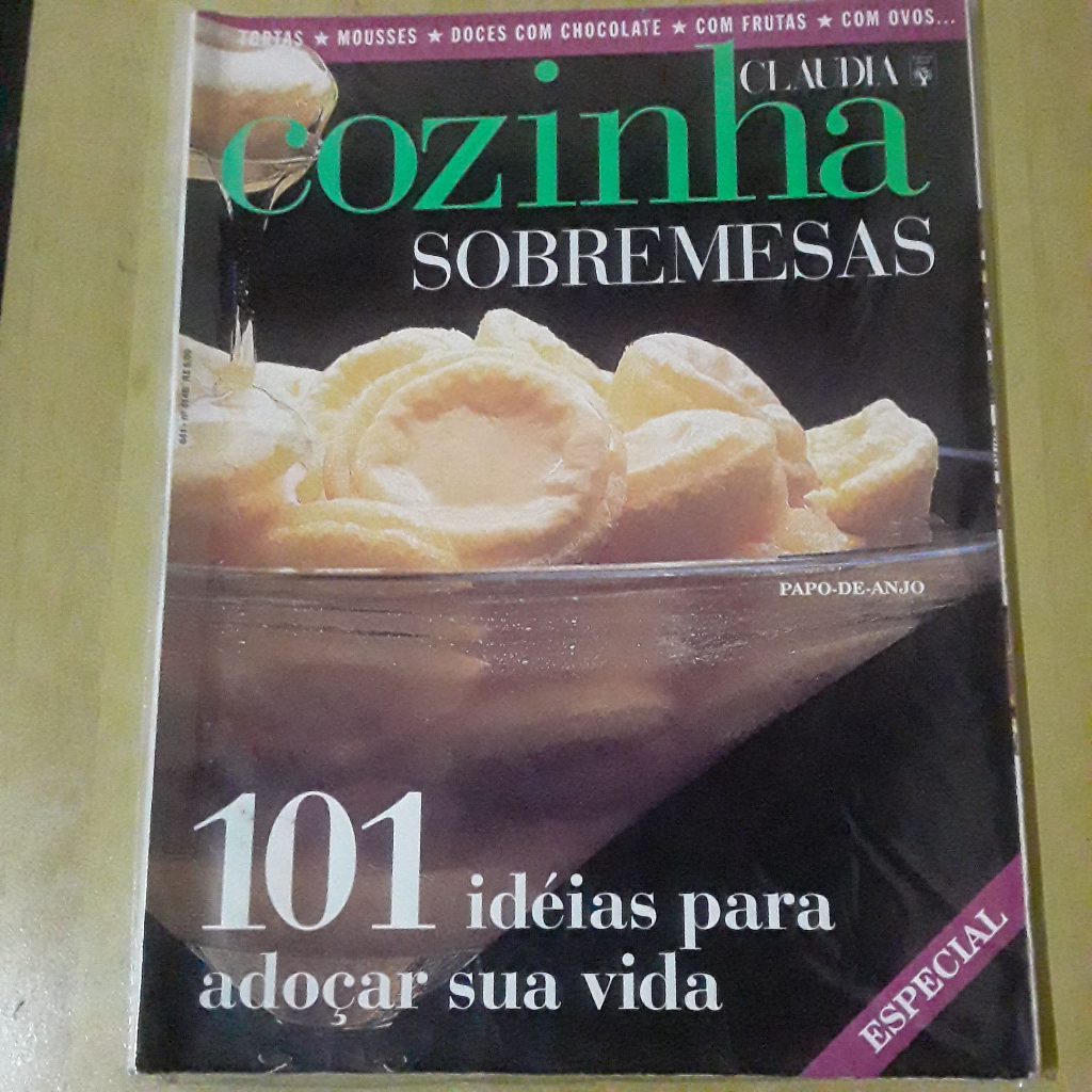 PL55 REVISTA CLAUDIA COZINHA SOBREMESAS Nº414-B