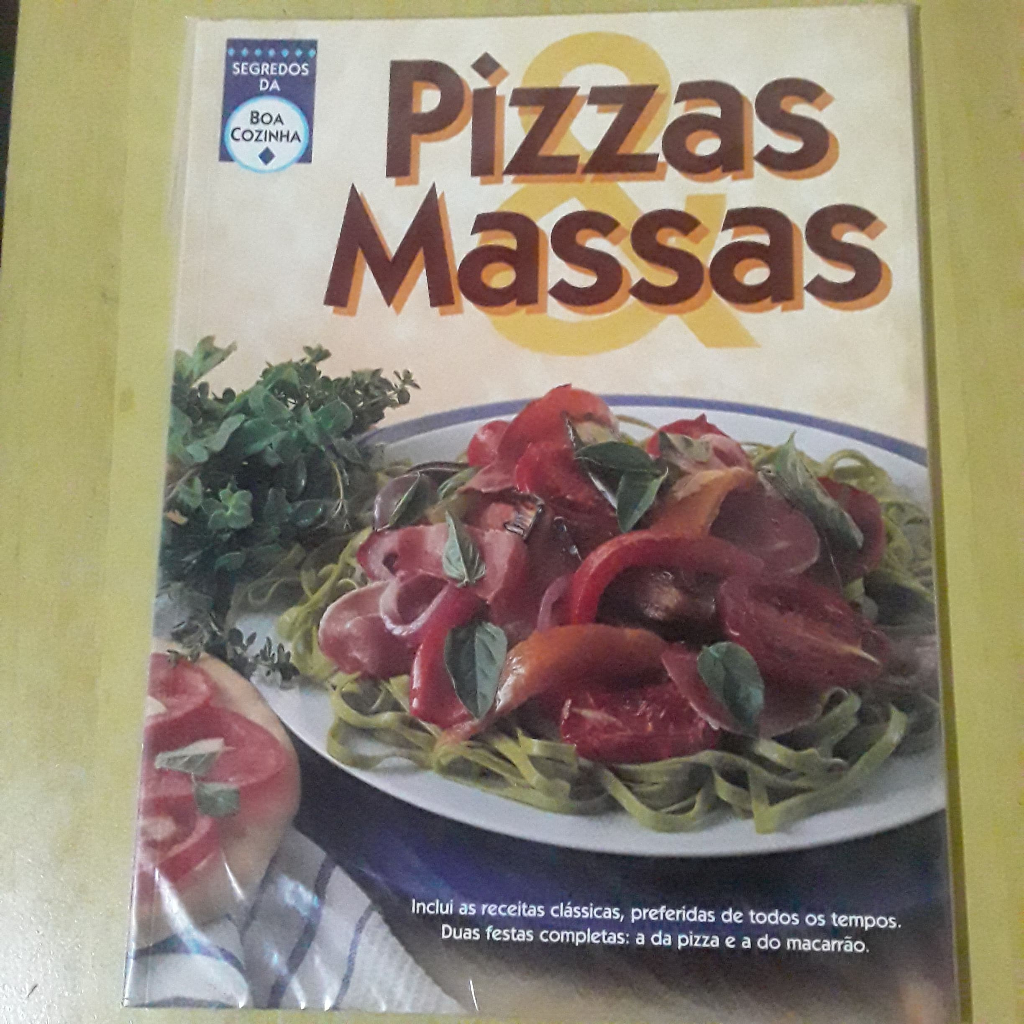 PL55 REVISTA SEGREDOS DA BOA COZINHA PIZZAS MASSAS