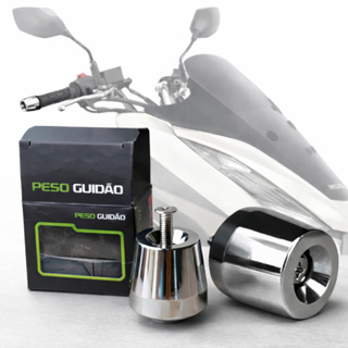 Peso De Guidao Pcx Universal Modelo Da Pcx 150 - Cromado em Oferta na Shopee