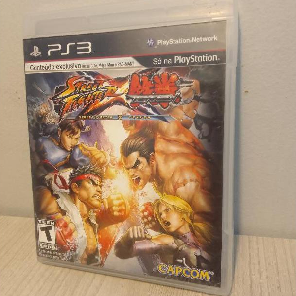 Jogo Street Fighter vs Tekken Ps3 Mídia Física