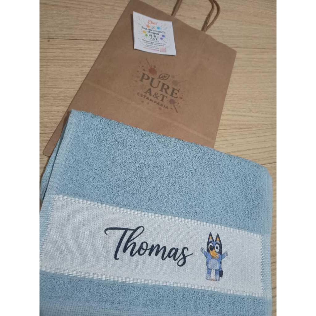 Toalhinha lavabinho de boca Infantil Personalizada 3 por R$62,00 Sublimação